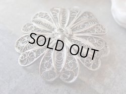 画像8: 【フィリグリーのブローチ】【フランソワ1世サラマンダー紋章】フランス・アンティーク＆ヴィンテージ品