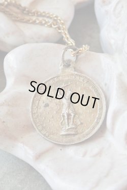 画像2: 【モン・サン・ミシェル巡礼記念メダイ】【大天使ミカエル】【シルバー製】フランス・アンティーク＆ヴィンテージメダイ