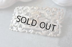 画像3: 【フランス王フランソワ1世紋章サラマンダー】【透かしブローチ】フランス・アンティーク＆ヴィンテージ品