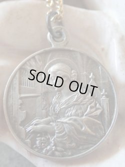 画像7: 【カルロ・ドルチ】【音楽の守護聖人セシリアメダイ】【KISSING作】フランスアンティーク＆ヴィンテージ聖品