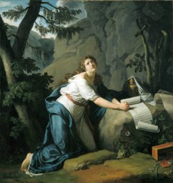 画像16: 【マグダラのマリア】【サントボームの洞窟】【4人の天使に天に運ばれるマグダラのマリア】フランス・アンティーク＆ヴィンテージメダイ