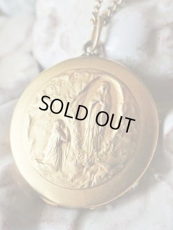 画像4: 【ルルドの聖母】【ゴールドプレートロケット】フランス・アンティーク＆ヴィンテージ品