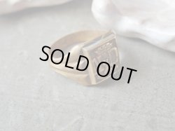 画像4: 【ノートルダム頭文字ND印台リング】フランス・アンティーク＆ヴィンテージ品