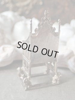 画像3: 【英国アンティークシルバーミニチュア】【英国王戴冠式聖エドワード王の椅子】【【1901年チェスター】イギリス・アンティーク＆ヴィンテージ品