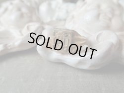 画像2: 【ノートルダム頭文字ND印台リング】フランス・アンティーク＆ヴィンテージ品