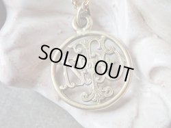 画像2: 【ノートルダム頭文字ND透かしペンダント】【ヴェルメイユ】【シルバーギルド】フランス・アンティーク＆ヴィンテージ品