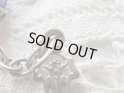 画像11: 【総花座濃ブルーカットガラス珠ロザリオ】【総シルバーパーツ】フランス・アンティーク＆ヴィンテージロザリオ