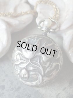 画像4: 【19世紀末から20世紀初頭】【アールヌーヴォー】【猛禽類と芍薬のポルトルイドール】フランス・アンティーク＆ヴィンテージ品