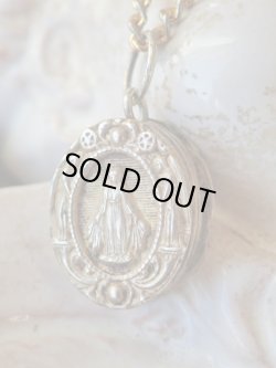 画像6: 【無原罪の聖母】【覗き窓ガラス付ルリケール聖遺物入れ（容器のみ】【シルバー製】フランス・アンティーク＆ヴィンテージ聖品