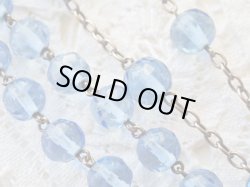 画像11: 【ブルーカットガラス中珠ロザリオ】【総シルバーパーツ】フランス・アンティーク＆ヴィンテージロザリオ