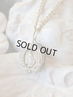 画像5: 【無原罪の聖母】【覗き窓ガラス付ルリケール聖遺物入れ（容器のみ】【シルバー製】フランス・アンティーク＆ヴィンテージ聖品