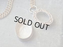 画像7: 【無原罪の聖母】【覗き窓ガラス付ルリケール聖遺物入れ（容器のみ】【シルバー製】フランス・アンティーク＆ヴィンテージ聖品