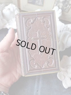 画像16: 【ドイツ革装丁祈祷書】【クロスエンボス装飾】【1875年】ドイツ・アンティーク＆ヴィンテージ聖品