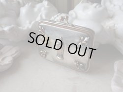 画像1: 【1900年代初期】【フルールドリスとルルドの聖母のガマ口蛇腹コインパース】フランス・アンティーク＆ヴィンテージ品