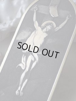 画像13: 【エングレーヴァーB.WICKER作】【LE CALVAIREゴルゴダの丘】【磔刑図オラトリー】フランス・アンティーク＆ヴィンテージ聖品