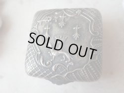 画像7: 【アンヌ・ド・ブルターニュ紋章エルミーヌとエルミーヌ・プラン】【プードリエール（パウダーケース）】フランス・アンティーク＆ヴィンテージ品