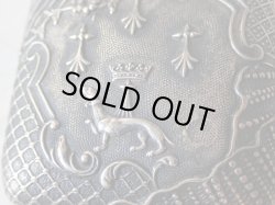 画像8: 【アンヌ・ド・ブルターニュ紋章エルミーヌとエルミーヌ・プラン】【プードリエール（パウダーケース）】フランス・アンティーク＆ヴィンテージ品