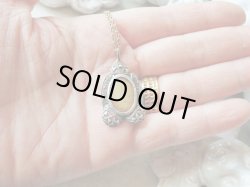 画像12: 【シルバー製】【透かし細工のミニフォトフレームペンダント】イタリア・アンティーク＆ヴィンテージ品