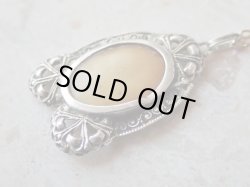 画像9: 【シルバー製】【透かし細工のミニフォトフレームペンダント】イタリア・アンティーク＆ヴィンテージ品