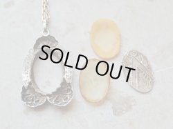 画像7: 【シルバー製】【透かし細工のミニフォトフレームペンダント】イタリア・アンティーク＆ヴィンテージ品