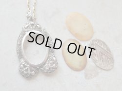 画像8: 【シルバー製】【透かし細工のミニフォトフレームペンダント】イタリア・アンティーク＆ヴィンテージ品