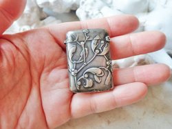 画像13: 【1900年代初期ヴェスタケース】【シルバー製】【ヤドリギ】フランス・アンティーク＆ヴィンテージ品