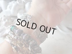 画像17: 【百合紋章とブルターニュ紋章】【エルミーヌとエルミーヌ・プラン】【透かしブレスレット】フランス・アンティーク＆ヴィンテージ品