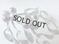 画像7: 【イタリア製ヴィンテージシルバー800ミニチュア】【ヤドリギ大A】イタリア・アンティーク＆ヴィンテージ品