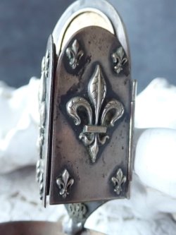 画像6: 【携帯用ミニ三連祭壇兼聖水盤】【ルルドの聖母/イエスの御心/聖アントニオ】フランス・アンティーク＆ヴィンテージ聖品