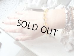 画像15: 【ウランガラスの1連ロザリオブレスレット】【1900年代初頭】【総シルバーパーツ＆一部花座付】フランス・アンティーク＆ヴィンテージロザリオ