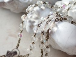 画像7: 【オーロラガラス珠】【レトロデザイン】イタリア・ヴィンテージロザリオ