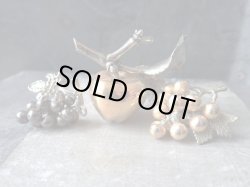 別売りの葡萄と林檎とのディスプレイ例