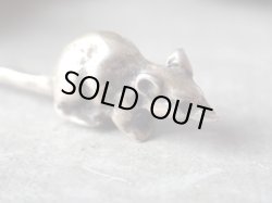 画像5: 【イタリア製ヴィンテージシルバー800ミニチュアねずみA尻尾ロング】【死を運ぶ使者】【メメントモリ】イタリア・アンティーク＆ヴィンテージ品