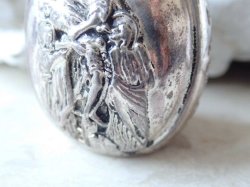 画像15: 【ファインシルバー（SV999）製イースターエッグ】【十字架の道行き第十三留/第十五留】イギリス・アンティーク＆ヴィンテージ品