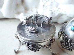 画像10: 【1878年帝政ロシアJソスンコウスキ作シルバー875製イースターエッグ】【店主私物コレクション放出】ロシア・アンティーク品