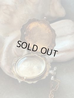 画像11: 【19世紀末】【ミニチュアサイズのシルバー製ロケット】【懐中時計風デザイン】フランス・アンティーク＆ヴィンテージ品