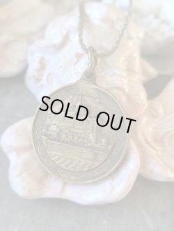 画像3: 【モン・サン・ミシェル巡礼記念メダイ】【大天使ミカエル】【真鍮製】フランス・アンティーク＆ヴィンテージメダイ