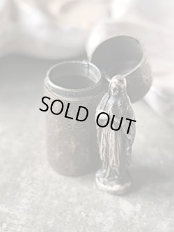 画像2: 【フルールドリス文様聖像入りケース】【ルルドの聖母】フランス・アンティーク＆ヴィンテージ聖品