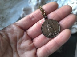 画像9: 【感ずべき聖母マーテル・アドミラビリス】【ニッコロ・チェルバラ】フランス・アンティーク＆ヴィンテージメダイ