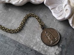 画像6: 【感ずべき聖母マーテル・アドミラビリス】【ニッコロ・チェルバラ】フランス・アンティーク＆ヴィンテージメダイ