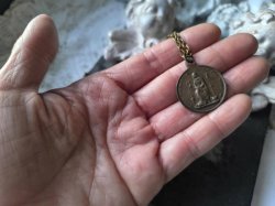 画像8: 【感ずべき聖母マーテル・アドミラビリス】【ニッコロ・チェルバラ】フランス・アンティーク＆ヴィンテージメダイ