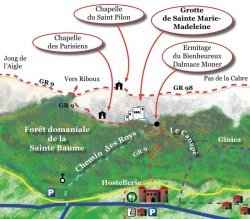 画像14: 【マグダラのマリアメダイ大小2個セット】【サントボーム巡礼記念品】フランス・アンティーク＆ヴィンテージメダイ