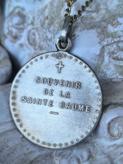 画像9: 【マグダラのマリア】【サントボーム巡礼祈念】【L.PENINペナン一族ジャン・バティスト・ポンセ作】フランス・アンティーク＆ヴィンテージメダイ