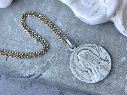 画像10: 【マグダラのマリア】【サントボーム巡礼祈念】【L.PENINペナン一族ジャン・バティスト・ポンセ作】フランス・アンティーク＆ヴィンテージメダイ