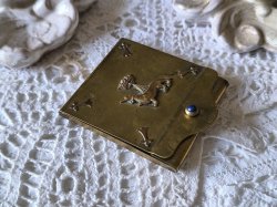 画像5: 【アンヌ・ド・ブルターニュ紋章エルミーヌ】【20世紀初頭マッチケース】フランス・アンティーク品