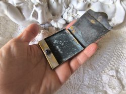 画像14: 【アンヌ・ド・ブルターニュ紋章エルミーヌ】【20世紀初頭マッチケース】フランス・アンティーク品