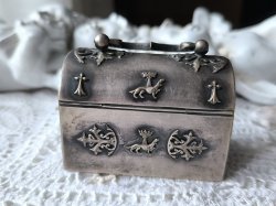 画像9: 先行ご予約可能品1　エルミーヌとブルターニュ紋章のジュエリーボックス