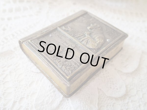 画像2: 【ブック型ロザリオケース（大）】【パオラの聖フランチェスコ】イタリア・アンティーク＆ヴィンテージロザリオ (2)