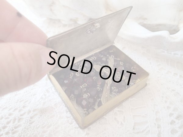 画像4: 【ブック型ロザリオケース（大）】【パオラの聖フランチェスコ】イタリア・アンティーク＆ヴィンテージロザリオ (4)