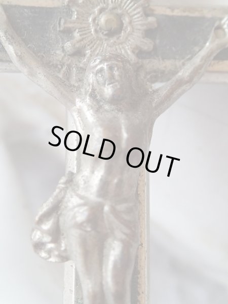 画像4: 【聖職者仕様キリスト磔刑十字架】【クロスボトニー】イタリア・アンティーク＆ヴィンテージクロス (4)